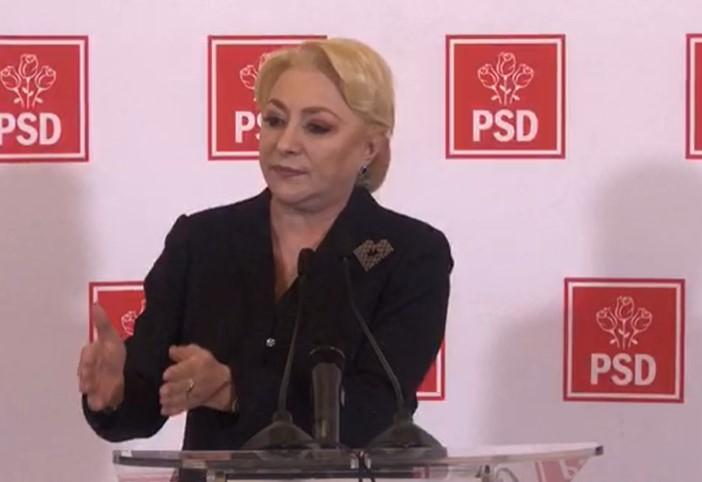 Viorica Dăncilă, Foto: Captura video