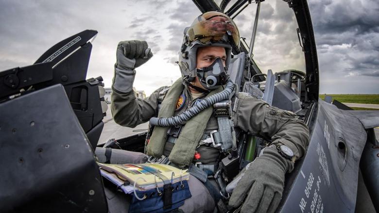 Avioane F-16, Foto: Facebook/Forţele Aeriene Române/Giovanni Colla