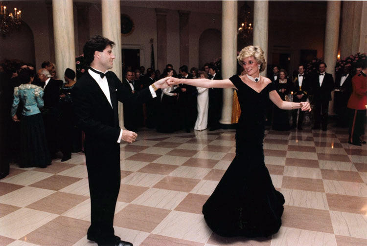 John Travolta și Prințesa Diana, Foto: Wikipedia