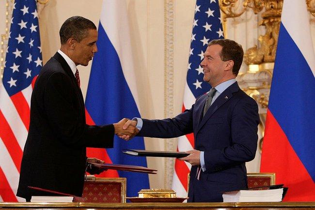 New START a fost semnat in 2010 de presedintii Obama si Medvedev, Foto: kremlin.ru