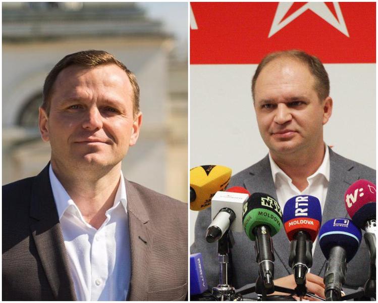 Andrei Nastase si Ion Ceban, Foto: Colaj foto