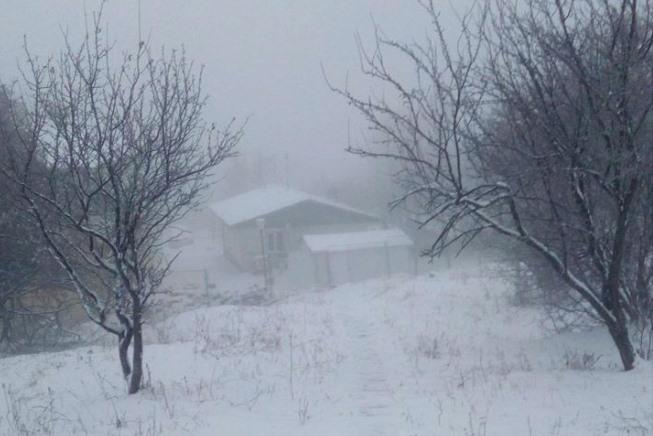 zapada judetul Buzau, Foto: Meteo Buzau Facebook