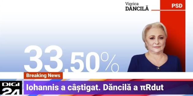 Burtiera Digi24, Foto: Captura Digi 24