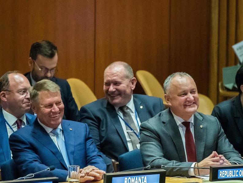 Iohannis si Dodon, Foto: Facebook / Igor Dodon