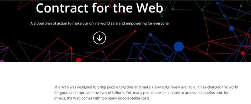 Contract for de Web, Foto: contractfortheweb.org