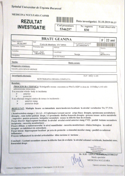 Rezultate investigatie, Foto: Hotnews