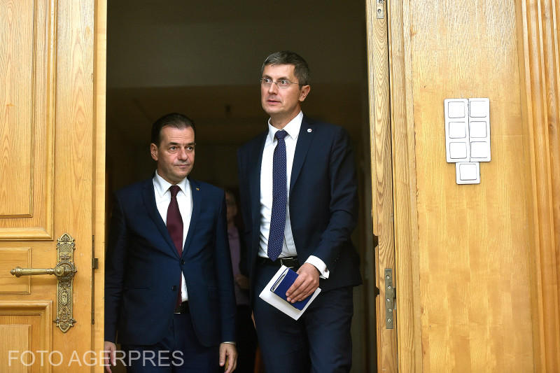 Ludovic Orban si Dan Barna, Foto: Agerpres