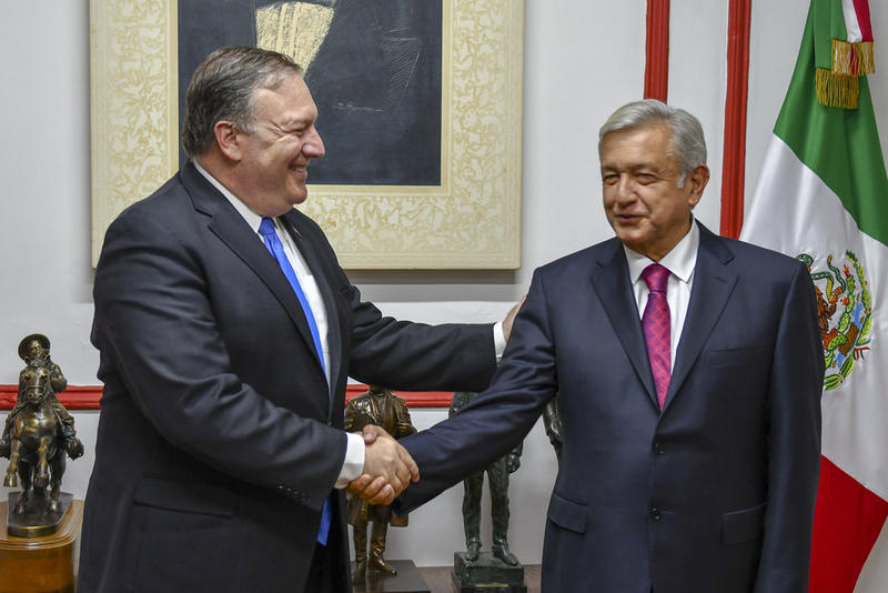 Lopez Obrador, Mike Pompeo, Foto: Flickr