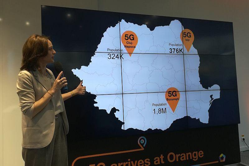 Liudmila Climoc, CEO Orange Romania, Foto: Hotnews
