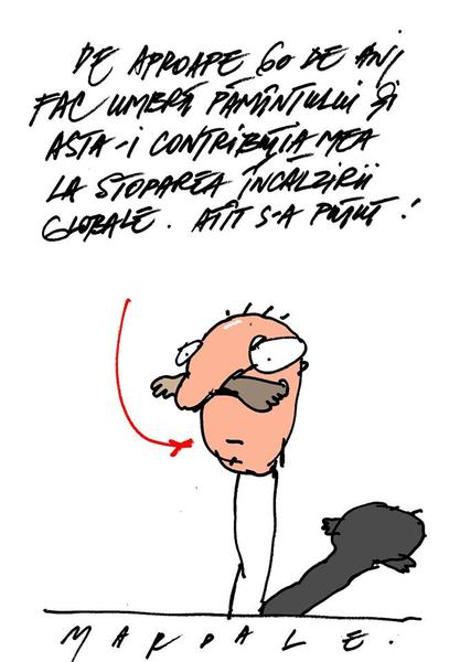 Caricatura Octav Mardale, Foto: Octav Mardale