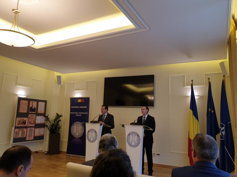 Ludovic Orban și Florin Citu, Foto: Hotnews