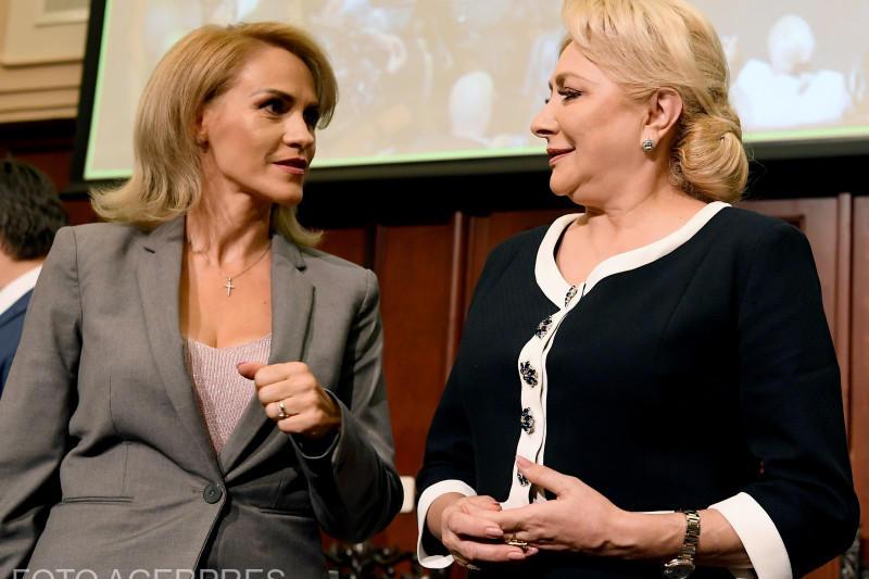 Gabriela Firea si Viorica Dancila, Foto: Agerpres