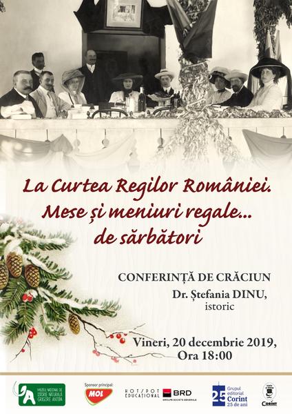 Conferinta de Craciun la Antipa, Foto: Muzeul Antipa