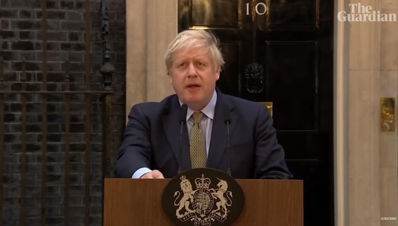 Boris Johnson, Foto: Captura YouTube