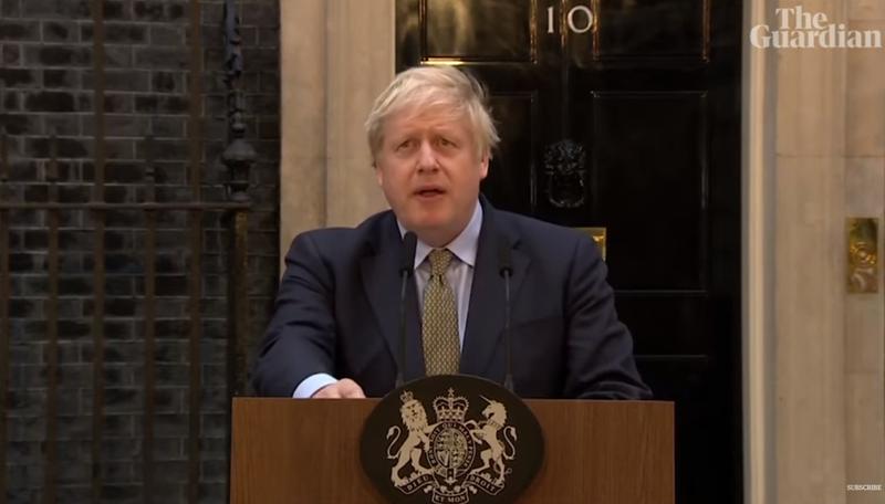 Boris Johnson, Foto: Captura YouTube