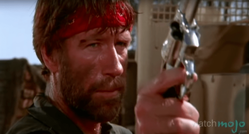 Chuck Norris în filmul „Lupul singuratic”, Foto: Screenshot via Youtube