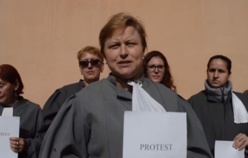 Protest grefieri, Foto: Captura YouTube