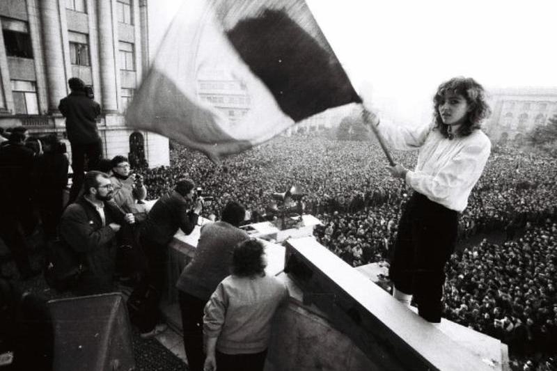 Gabriela Nanus in balconul CC (foto: Paul Agarici), Foto: Arhiva personala