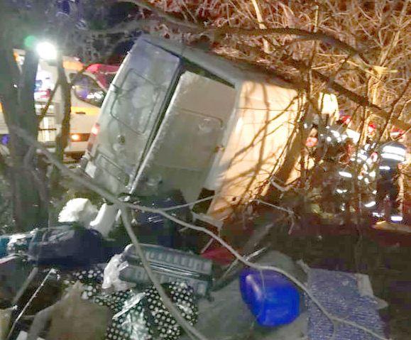 Accident Poienari, Foto: Facebook / Radar Roman Oficial