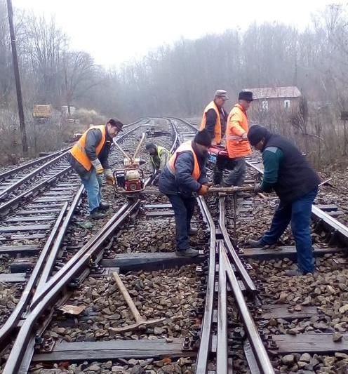 Lucrari feroviare, Foto: CFR Infrastructura