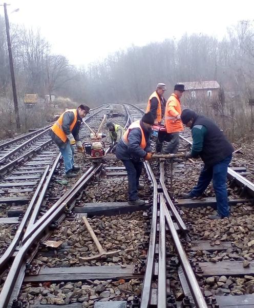 Lucrari feroviare, Foto: CFR Infrastructura