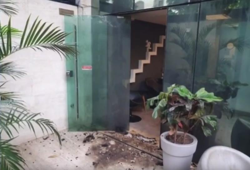 Atac cu Molotoave, Foto: Captura YouTube