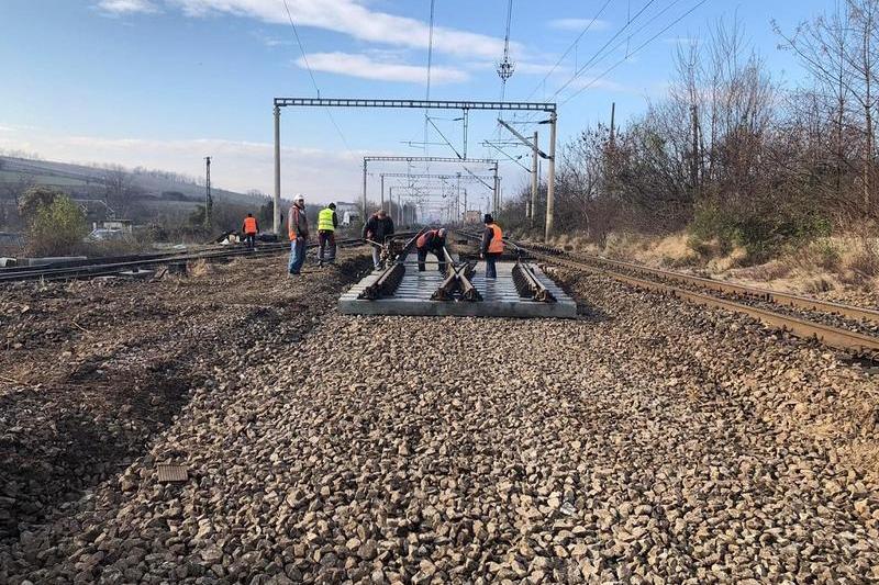 Lucrari feroviare, Foto: CFR Infrastructura