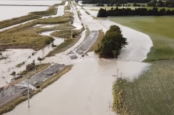 inundatii Noua Zeelanda, Foto: Captura video