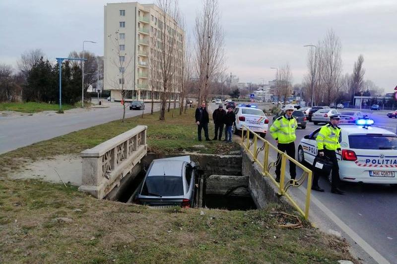 Accident Constanta, Foto: Facebook / Politia Romana