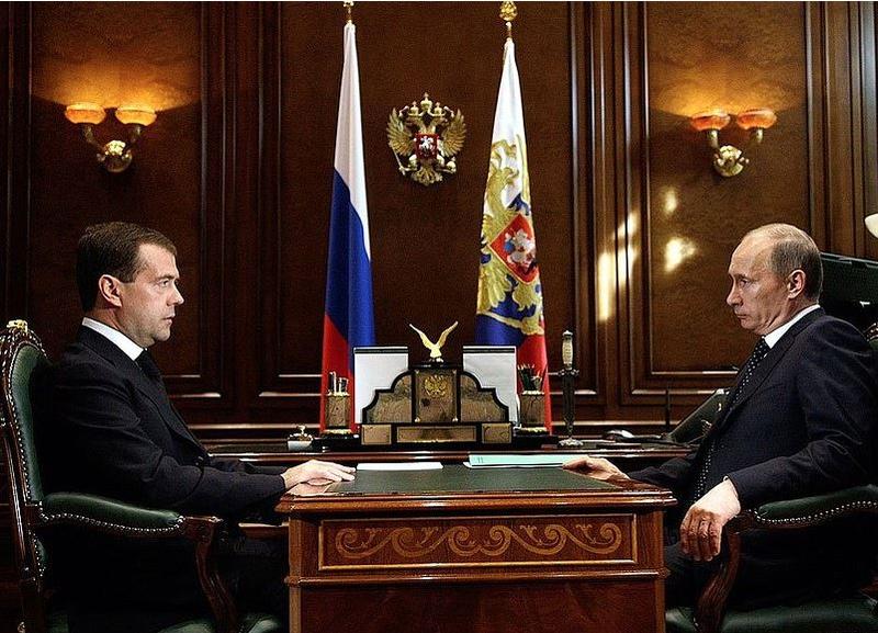 Dmitri Medvedev si Vladimir Putin, Foto: kremlin.ru