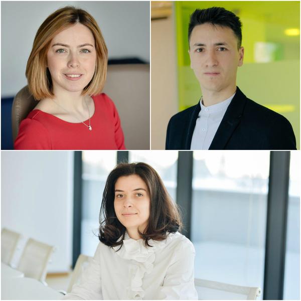 Simona Iacob, Diana Stan, Florin Geană, Foto: Deloitte Romania