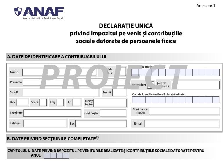 Declaratia unica 2020, Foto: Hotnews