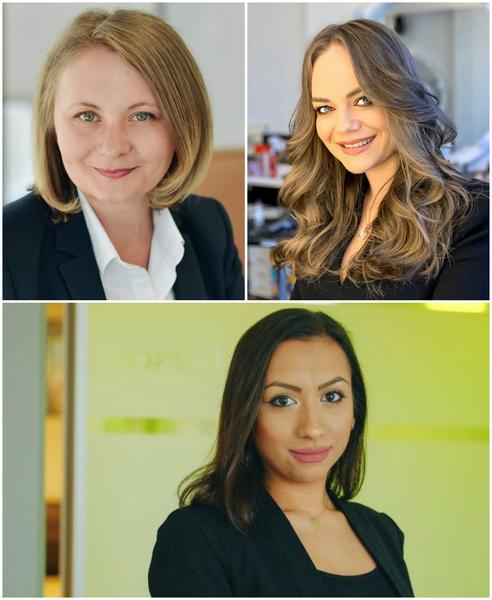 Andreea Șerban, Patricia Enache, Roxana Bratosin, Foto: Deloitte Romania
