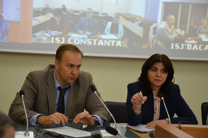 Victor Costache si Monica Anisie, Foto: Ministerul Educatiei