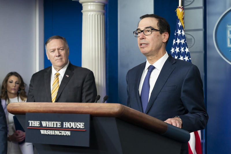 Steven Mnuchin (dreapta), Foto: Flickr