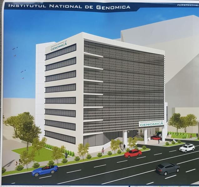 Institutul National de Genomica - proiectie, Foto: mfe.gov.ro