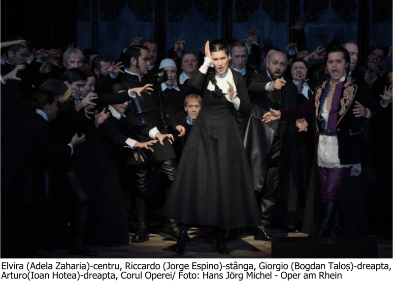 I puritani - Adela Zaharia, Bogdan Talos, Ioan Hotea, Foto: google