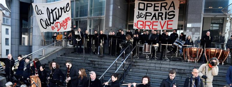 Opera din Paris in greva, Foto: Francetvinfo.fr