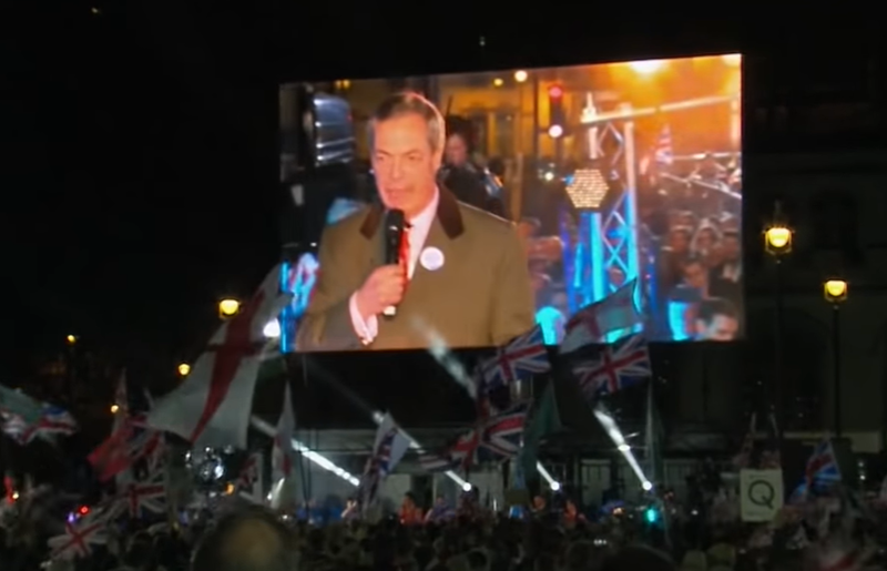 Nigel Farage, Foto: Captura YouTube