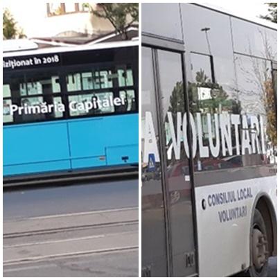 Autobuze inscriptionate de primarie, Foto: Contributors.ro