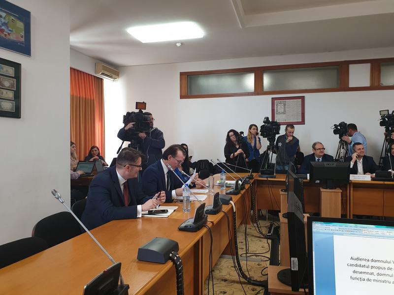 Florin Citu, la audiere, Foto: Hotnews