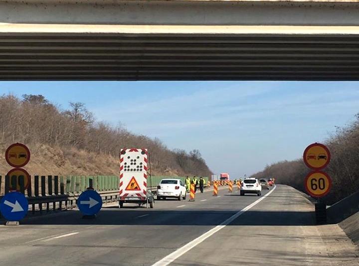 Lucrari pe Autostrada Soarelui A2, Foto: Hotnews