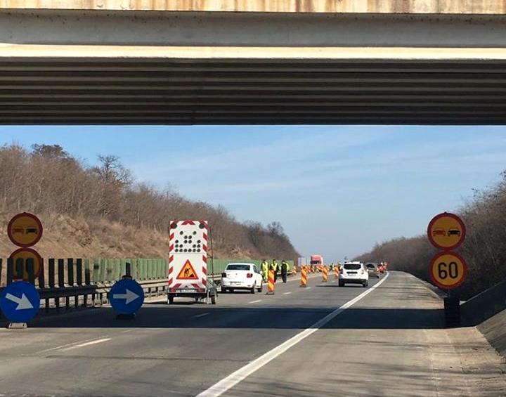 Lucrari pe Autostrada Soarelui A2, Foto: Hotnews