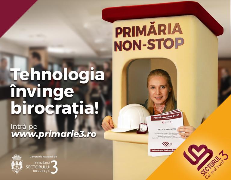 În Sectorul 3, Primăria e NON-STOP., Foto: Primaria sector 3