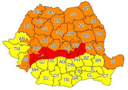 Avertizari meteo, Foto: ANM