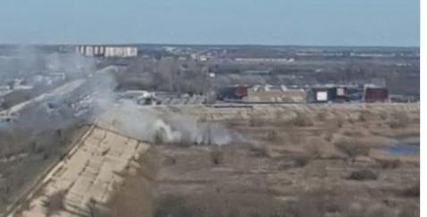 al doilea incendiu Parcul Vacaresti, Foto: Captura Facebook