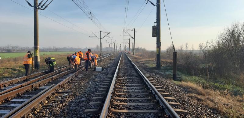 Lucrari feroviare, Foto: CFR Infrastructura
