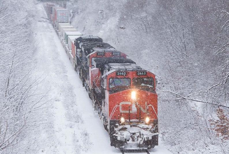 Tren canadian, Foto: CN Rail