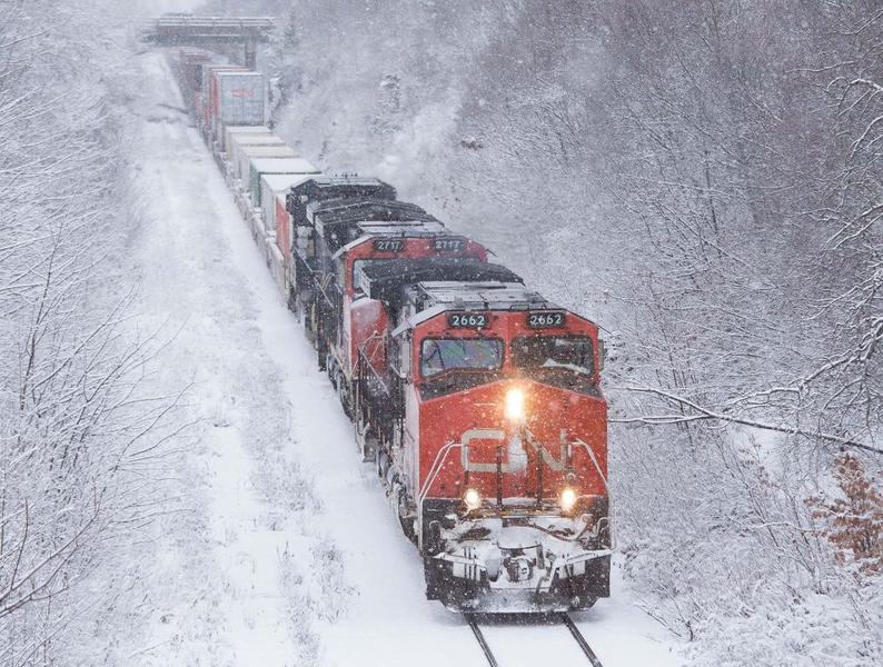 Tren canadian, Foto: CN Rail
