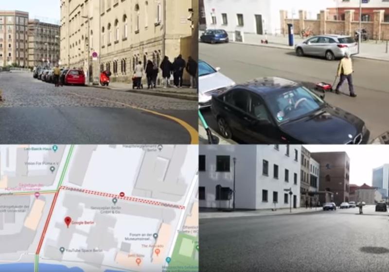 Ambuteiaj virtual pe Google Maps, Foto: Captura YouTube